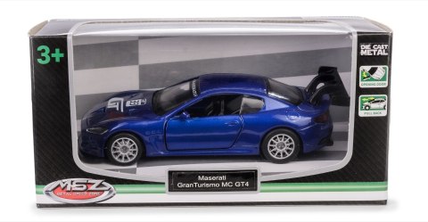 MSZ - Maserati Granturismo MC GT4 Niebieski, skala 1:43