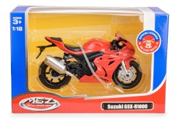 MSZ - Suzuki GSX-R1000 Czerwony, skala 1:18