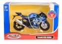 MSZ - Suzuki GSX-R1000 Niebieski, skala 1:18