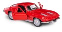 RMZ City - Chevrolet Corvette Stingray Split Window 1963 (Hologram) Czerwony