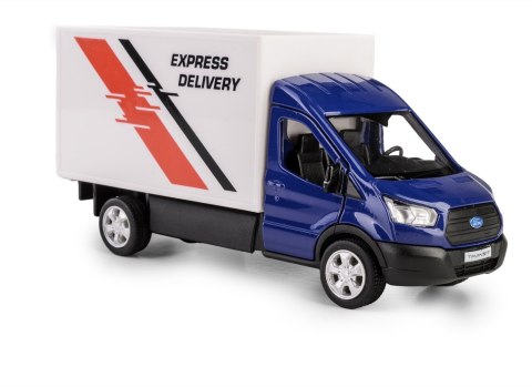 RMZ City - Ford Transit Chassis Cab 2018 Niebieski, skala 1:43