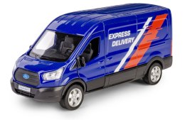 RMZ City - Ford Transit Van 2018 Niebieski, skala 1:43