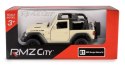 RMZ City - Jeep Wrangler Rubicon 2021 Convertible Beżowy, skala 1:35