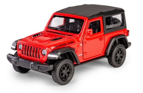 RMZ City - Jeep Wrangler Rubicon 2021 Soft Top Czerwony, skala 1:35