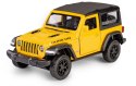 RMZ City - Jeep Wrangler Rubicon 2021 Soft Top Żółty, skalai 1:35