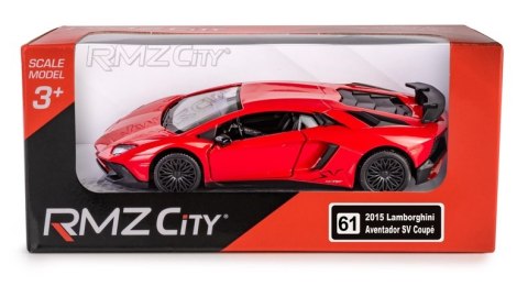 RMZ City - Lamborghini Aventador LP750-4 Superveloce (Hologram) Czerwony