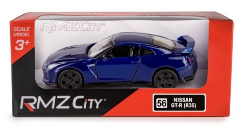 RMZ City - Nissan Gt-R (R35) 2017 Niebieski, skala 1:38