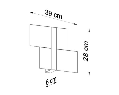 Kinkiet MASSIMO chrom