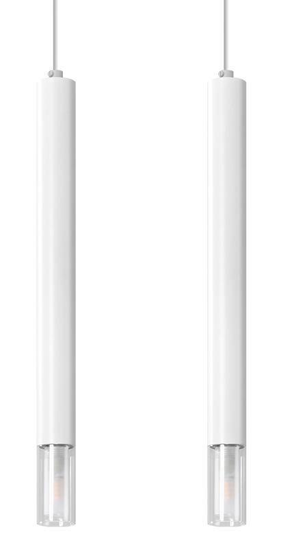 Lampa wisząca WEZYR 2 biała