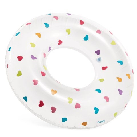 Koło do pływania serca 81 cm INTEX 59259