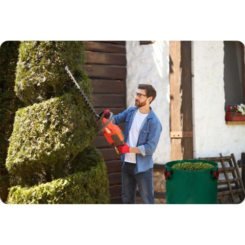 Kosz ogrodowy na liście 272 l Plonos PL-524 zielon