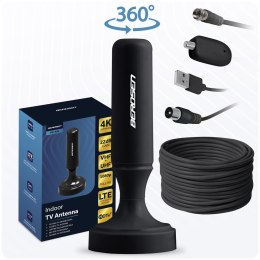 Antena wewnętrzna 360 stopni TV ultra HD 4K Berdsen BD-956 czarna