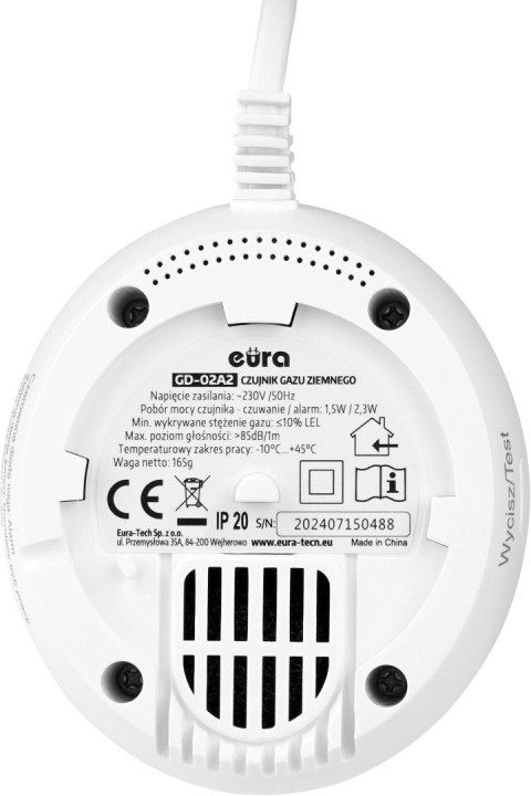 Czujnik gazu EURA GD-02A2