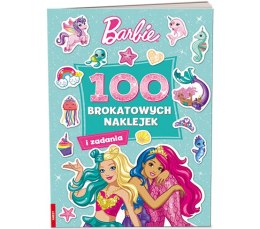 Ameet: BARBIE Dreamtopia - 100 Brokatowych Naklejek