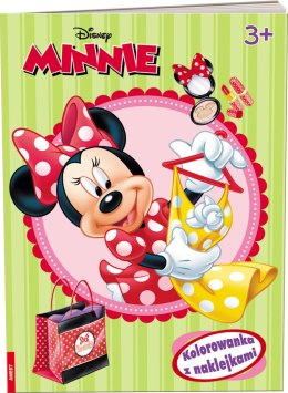Ameet: DISNEY - Myszka Minnie. Kolorowanka Z Naklejkami