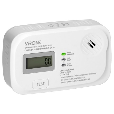 CZUJKA TLENKU WĘGLA (CZADU) DC-8 Virone