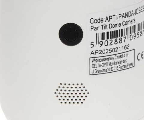 KAMERA IP OBROTOWA WEWNĘTRZNA APTI-PANDA-ICSEE Wi-Fi 4 Mpx 3.6 mm
