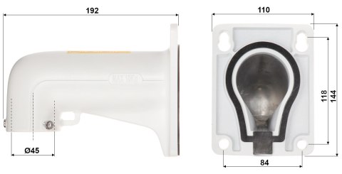 KAMERA IP SZYBKOOBROTOWA DS-2SE4C425MWG-E/26(F0)/PL TandemVu ColorVu - 4 Mpx 4.8 ... 120 mm Hikvision