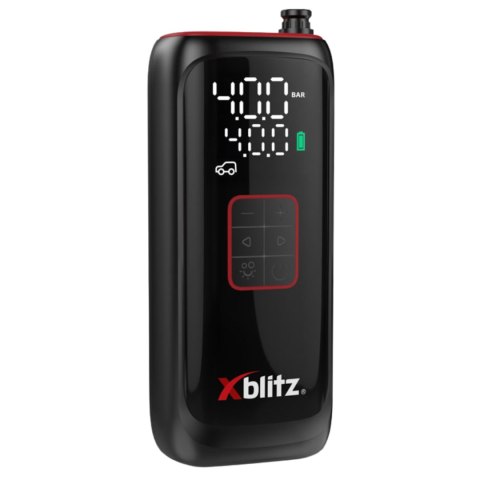 PRZENOŚNY MINI KOMPRESOR Z FUNKCJĄ POWERBANKU XB-AIRMASTER Xblitz