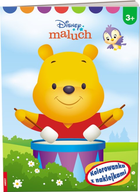 Ameet: DISNEY - Maluch: Kolorowanka z Naklejkami
