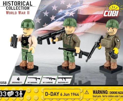 COBI: HC WWII - D-Day, June 6, 1944 3F./35Kl.