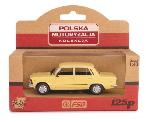 Kolekcja PRL - Fiat 125P Żółty