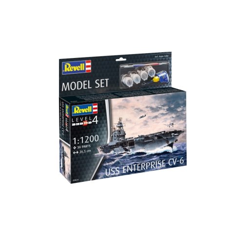 Revell - Model Set 1:1200 Uss Enterprise