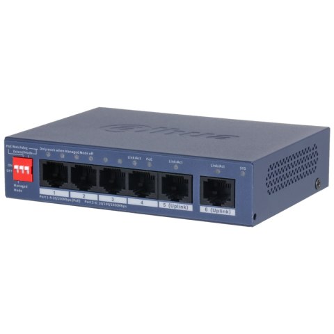 SWITCH POE CS4006-4ET2GT-36 4-PORTOWY DAHUA