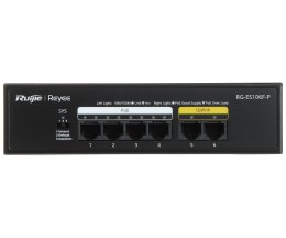 SWITCH POE RG-ES106F-P 4-PORTOWY REYEE