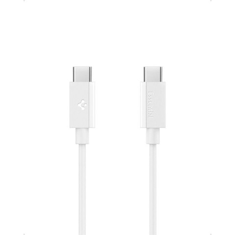 Spigen EB6010CC Essential - Kabel USB-C do USB-C PD 60W 1m (Biały)