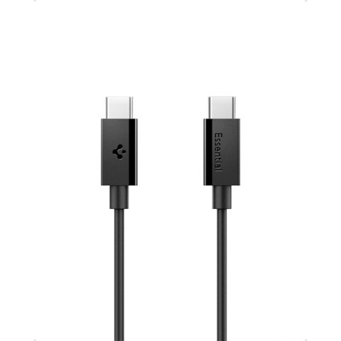Spigen EB6010CC Essential - Kabel USB-C do USB-C PD 60W 1m (Czarny)