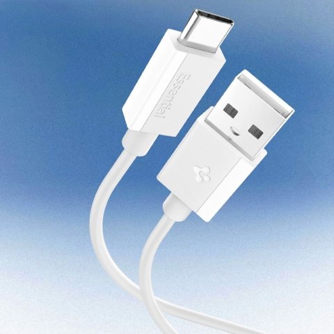 Spigen EB6020AC Essential - Kabel USB-A do USB-C PD 60W 2m (Biały)