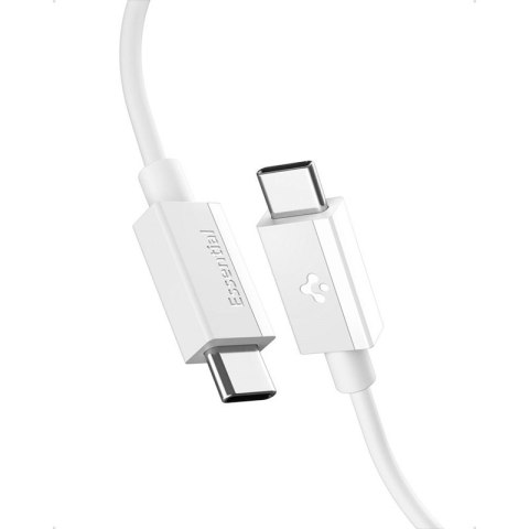 Spigen EB6020CC Essential - Kabel USB-C do USB-C PD 60W 2m (Biały)