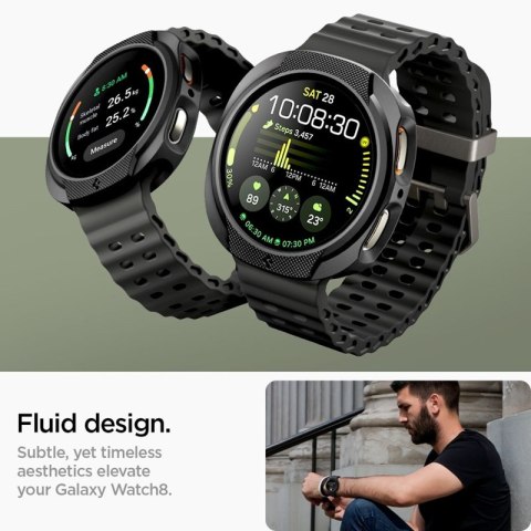 Spigen Liquid Air - Obudowa do Samsung Galaxy Watch 8 40 mm (Matte Black)