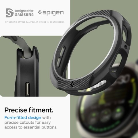 Spigen Liquid Air - Obudowa do Samsung Galaxy Watch 8 40 mm (Matte Black)