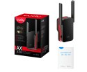 UNIWERSALNY WZMACNIACZ SIECI BEZPRZEWODOWEJ RE3000 Wi-Fi 6 2.4 GHz, 5 GHz CUDY
