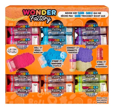 Wonder Factory: Never Dry Sand Singles Asst in PDQ