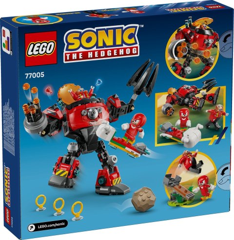 77005 | Knuckles kontra Dr. Eggman w mechu Egg Crusher