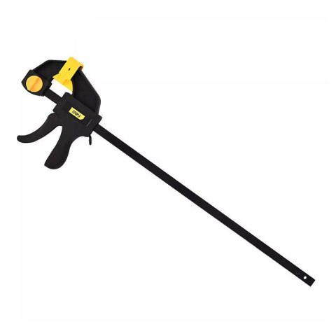 Ścisk stolarski DELI TOOLS EDL110118 18" (czarno-żółty)