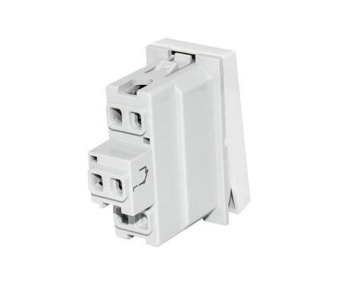 GNIAZDO NATYNKOWE POJEDYNCZE Z ŁĄCZNIKIEM ATLO-S1IP5-SW 220 ... 240 V 10 A ATLO