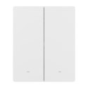 Inteligentny przełącznik ścienny WiFi SONOFF M5-2C-80W Matter (2-kanałowy, do ramki)