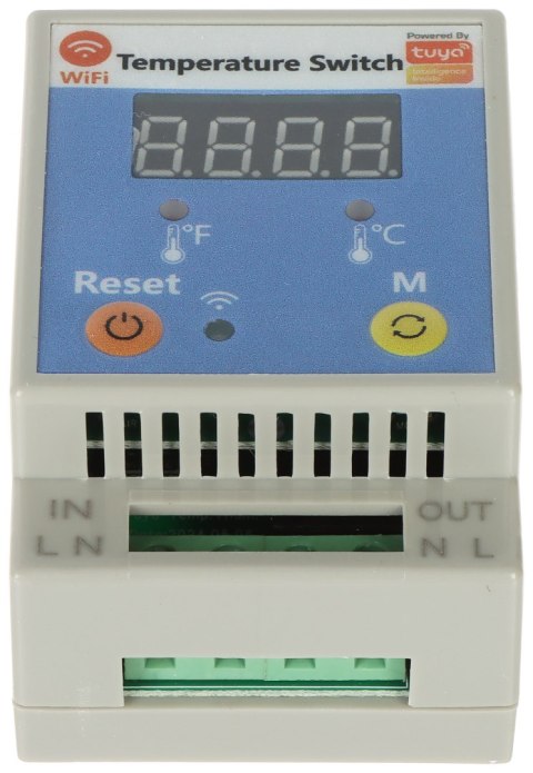 INTELIGENTNY PRZEŁĄCZNIK Z POMIAREM TEMPERATURY ATLO-TS3-TUYA Wi-Fi, Tuya Smart
